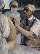 Nesterov Nikolai Stepanovich The Doc. in Surgery USA oil painting artist